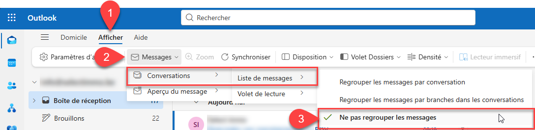 étapes de configuration